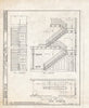 Blueprint HABS NJ,16-PAT,5- (Sheet 13 of 15) - Daniel Thompson House, 11 Mill Street, Paterson, Passaic County, NJ