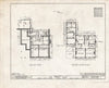Blueprint HABS NJ,16-POMLA.V,2- (Sheet 2 of 13) - Colfax-Dawes House, Paterson-Hamburg Turnpike, Pompton, Passaic County, NJ