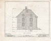 Blueprint HABS NJ,16-PREK,1- (Sheet 8 of 26) - Dey Mansion, 199 Totowa Road, Preakness, Passaic County, NJ