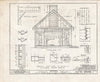 Blueprint HABS NJ,17-HANBR,2- (Sheet 2 of 2) - Cedar Plank House, Locust Island Road & Main Street, Hancocks Bridge, Salem County, NJ