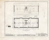 Blueprint HABS NJ,17-HANBR.V,2- (Sheet 1 of 7) - John Maddox Denn House, Alloway, Salem County, NJ