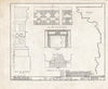 Blueprint HABS NJ,17-HARVI.V,1- (Sheet 10 of 14) - Johnson-Goslin House, Harrisonville, Salem County, NJ