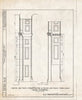 Blueprint HABS NJ,17-SAL,7- (Sheet 25 of 68) - Johnson House, 90 Market Street, Salem, Salem County, NJ