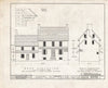 Blueprint HABS NJ,17-SAL.V,2- (Sheet 2 of 8) - Samuel Nicholson House, Oakwood Beach Road, Salem, Salem County, NJ