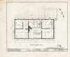 Blueprint HABS NJ,17-WOOTO,1- (Sheet 3 of 18) - Clawson House, 68 North Main Street, Woodstown, Salem County, NJ