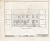 Blueprint HABS NJ,17-WOOTO,1- (Sheet 7 of 18) - Clawson House, 68 North Main Street, Woodstown, Salem County, NJ