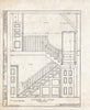 Blueprint HABS NJ,17-WOOTO.V,3- (Sheet 18 of 21) - Samuel & Anne Bassett House, Woodstown, Salem County, NJ