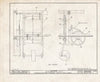 Blueprint HABS NJ,18-,2- (Sheet 8 of 10) - McMurtry's Saw Mill, Hardscrabble Road, Basking Ridge, Somerset County, NJ