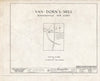 Blueprint HABS NJ,18-BERVI,1- (Sheet 0 of 5) - Van Doren's Mill, Bernardsville, Somerset County, NJ