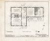 Blueprint HABS NJ,18-BOUB.V,3- (Sheet 2 of 17) - Schenck-Polhemus House, Easton Turnpike Road, Bound Brook, Somerset County, NJ