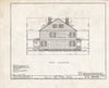 Blueprint HABS NJ,18-BOUB.V,2- (Sheet 7 of 14) - Philip Van Horn House, Somerset Avenue, Bound Brook, Somerset County, NJ