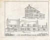 Blueprint HABS NJ,18-BOUBS,1- (Sheet 5 of 17) - Abraham Staats House, Canal Road (165 Main Street), South Bound Brook, Somerset County, NJ