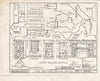Blueprint HABS NJ,18-BOUBS,1- (Sheet 11 of 17) - Abraham Staats House, Canal Road (165 Main Street), South Bound Brook, Somerset County, NJ