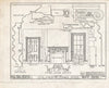 Blueprint HABS NJ,18-BOUBS,1- (Sheet 13 of 17) - Abraham Staats House, Canal Road (165 Main Street), South Bound Brook, Somerset County, NJ