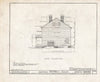 Blueprint HABS NJ,18-,1- (Sheet 6 of 13) - Jacobus Wyckoff House, Lincoln Highway (Countyline Road), Somerset, Somerset County, NJ