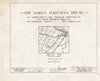Blueprint HABS NJ,18-MID.V,1- (Sheet 0 of 14) - Aaron Hageman House, Cortelyou Lane, Middlebush, Somerset County, NJ