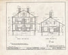 Blueprint HABS NJ,18-ROHI,2- (Sheet 10 of 16) - Peter Berrien House, Old Rocky Hill Road, Rocky Hill, Somerset County, NJ