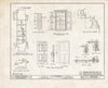 Blueprint HABS NJ,18-SOMVI,1- (Sheet 7 of 13) - Wallace House, Washington Place, Somerville, Somerset County, NJ