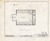 Blueprint HABS NJ,18-MIL,2- (Sheet 2 of 13) - Dutch Reformed Church, Amwell Road & Main Street, Millstone, Somerset County, NJ