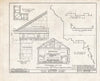 Blueprint HABS NJ,18-MIL,2- (Sheet 8 of 13) - Dutch Reformed Church, Amwell Road & Main Street, Millstone, Somerset County, NJ