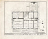 Blueprint HABS NJ,18-Mile,1- (Sheet 3 of 16) - Van Liew House, Amwell Road, East Millstone, Somerset County, NJ