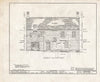Blueprint HABS NJ,18-Mile,1- (Sheet 7 of 16) - Van Liew House, Amwell Road, East Millstone, Somerset County, NJ