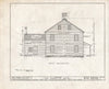Blueprint HABS NJ,18-Mile,1- (Sheet 8 of 16) - Van Liew House, Amwell Road, East Millstone, Somerset County, NJ