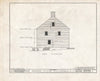 Blueprint HABS NJ,18-PLUK,1- (Sheet 2 of 10) - John Fenner House, Pluckemin, Somerset County, NJ