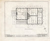 Blueprint HABS NJ,18-PLUK,1- (Sheet 7 of 10) - John Fenner House, Pluckemin, Somerset County, NJ