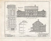 Blueprint HABS NJ,20-ELI,5- (Sheet 1 of 7) - Cavalier Jouet Mansion, Elizabeth, Union County, NJ