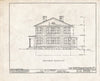 Blueprint HABS NJ,20-SPRIF,5- (Sheet 7 of 15) - First Presbyterian Church, Parsonage, 41 Main Street, Springfield, Union County, NJ