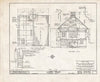 Blueprint HABS NY,11-Germ.V,1- (Sheet 2 of 7) - Lasher House, State Route 9G Vicinity, Germantown, Columbia County, NY