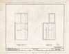 Blueprint HABS NY,11-HUD,1B- (Sheet 2 of 4) - Olana, Barn, State Route 9G, Hudson, Columbia County, NY
