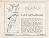 Blueprint HABS NY,11-HUD,1F- (Sheet 1 of 5) - Olana, Farmhouse, State Route 9G, Hudson, Columbia County, NY