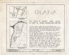 Blueprint HABS NY,11-HUD,1D- (Sheet 1 of 2) - Olana, Shed, State Route 9G, Hudson, Columbia County, NY