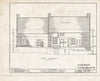 Blueprint HABS NY,11-KINHO,1- (Sheet 6 of 9) - Adam Van Alen House, Kinderhook Creek Vicinity, Kinderhook, Columbia County, NY