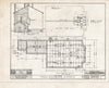 Blueprint HABS NY,34-Pomp,1- (Sheet 1 of 7) - Pompey Presbyterian Church, Fabius Pompey Road, Pompey, Onondaga County, NY