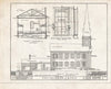 Blueprint HABS NY,34-Pomp,1- (Sheet 4 of 7) - Pompey Presbyterian Church, Fabius Pompey Road, Pompey, Onondaga County, NY