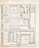 Blueprint HABS NY,41-Flush,5- (Sheet 13 of 17) - Bowne House, 37-01 Bowne Street, Flushing, Queens County, NY