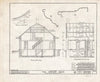 Blueprint HABS NY,44-PERL.V,1- (Sheet 6 of 10) - Sickles House, Pearl River, Rockland County, NY
