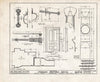 Blueprint HABS NY,47-QUAK,1- (Sheet 10 of 10) - Society of Friends Meetinghouse, State Route 7, Quaker Street, Schenectady County, NY