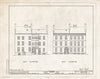 Blueprint HABS NY,47-SCHE,5- (Sheet 3 of 5) - Robert Sanders House, 43-45 Washington Avenue, Schenectady, Schenectady County, NY