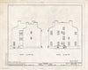Blueprint HABS NY,47-SCHE,5- (Sheet 4 of 5) - Robert Sanders House, 43-45 Washington Avenue, Schenectady, Schenectady County, NY