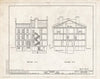 Blueprint HABS NY,47-SCHE,5- (Sheet 5 of 5) - Robert Sanders House, 43-45 Washington Avenue, Schenectady, Schenectady County, NY