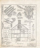 Blueprint HABS NY,52-BRIG,1- (Sheet 7 of 10) - Wick's Tavern, Montauk Highway, Bridgehampton, Suffolk County, NY